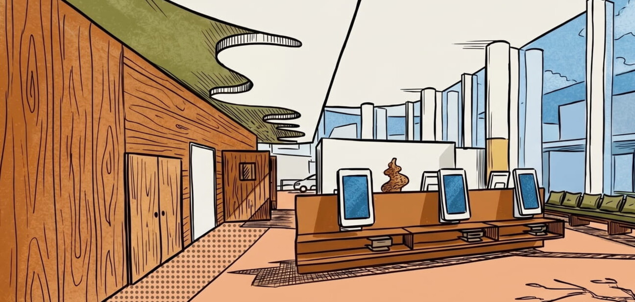 Dessin de l'espace ludo-éducatif