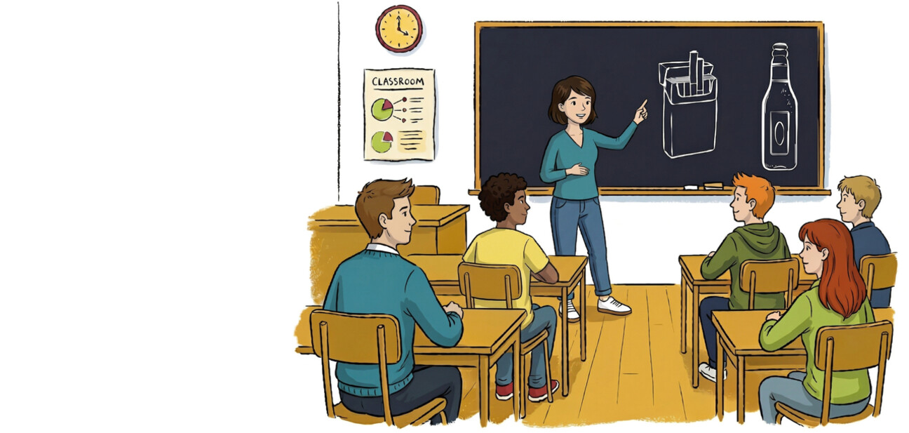 personnes écoutant une formatrice